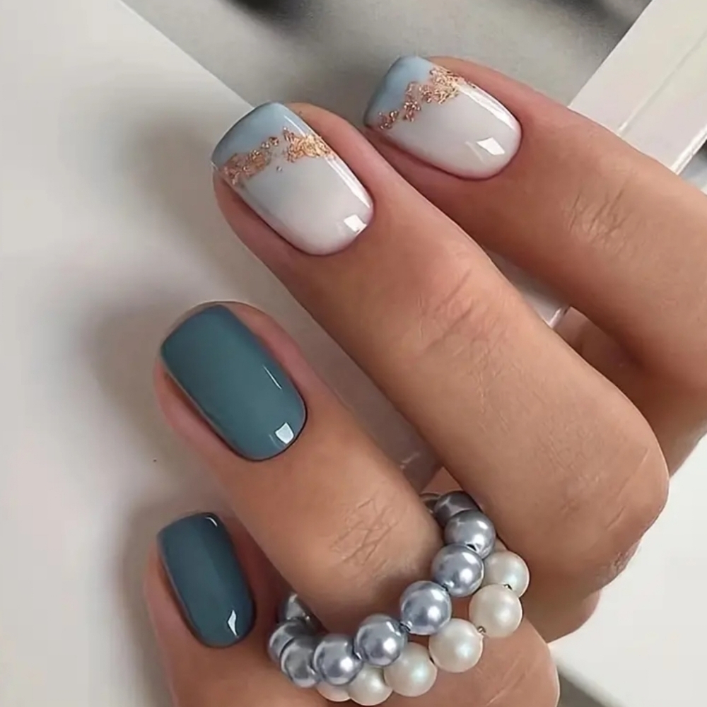 24 Pieces Fake Press On Nails